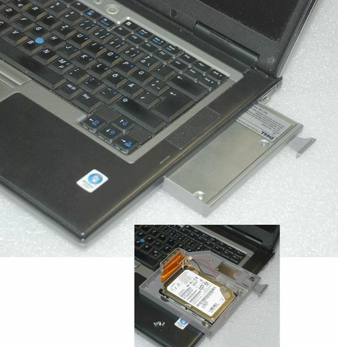 Hdd avec 80gb caddy dell - 2.,